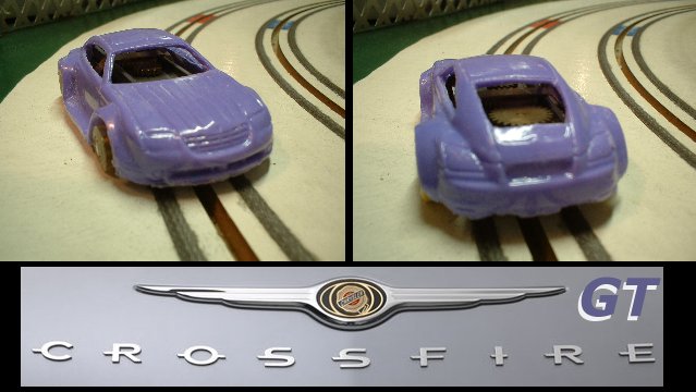 Chrysler Crossfire GT SWB 12 Shown in Lavender resin special order