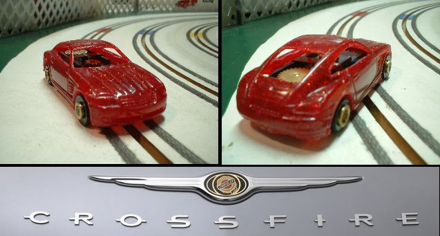 Chrysler Crossfire LWB 12 Shown in Red resin with metalflake 