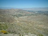 Scenic overlook of Palm Desert