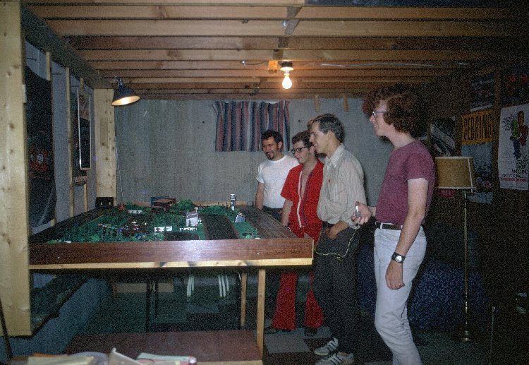 My parents basement in the early 70's