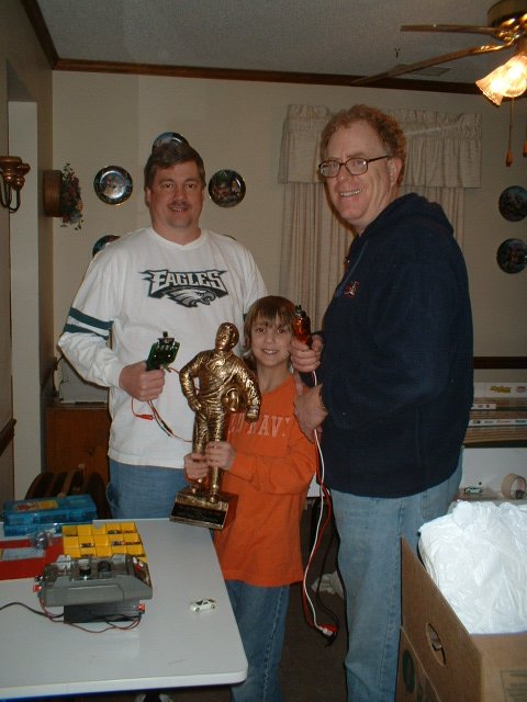 Jerry receiving the HO Product of the Year trophy